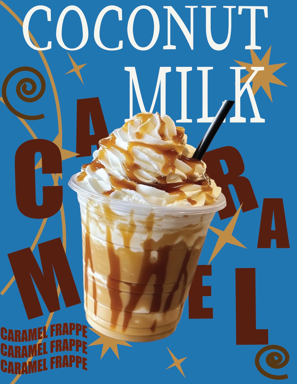Caramel Frappe poster